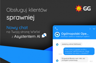 Nowy GG Czat, czyli obsługuj Klientów sprawniej
