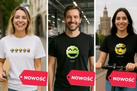 Zamów koszulkę z kultowymi emotkami GG