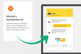 Sprzedawaj więcej dzięki GGchat z AI